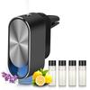 Kwak's Car Air Freshener Car Supplies Automatic Spray Diffuser Aroma Aroma Diffuser for Cars Includes 5 mL of Essential Oil X 4 Rechargeable Sile