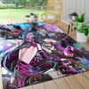 Fantasy Warrior Trio Carpet Rug Soft Washable Antislip Home Living Room Sofa Mats Personalized Christmas Rug