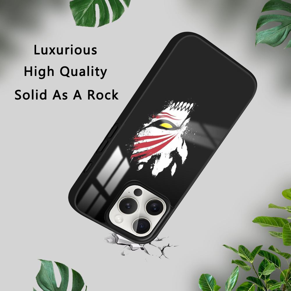 Аниме Куросаки Ичиго B-Bleach Чехол для телефона для iPhone 16 15 14 13 12 11 Pro Xs Max Mini Plus Celulares Жесткий Funda