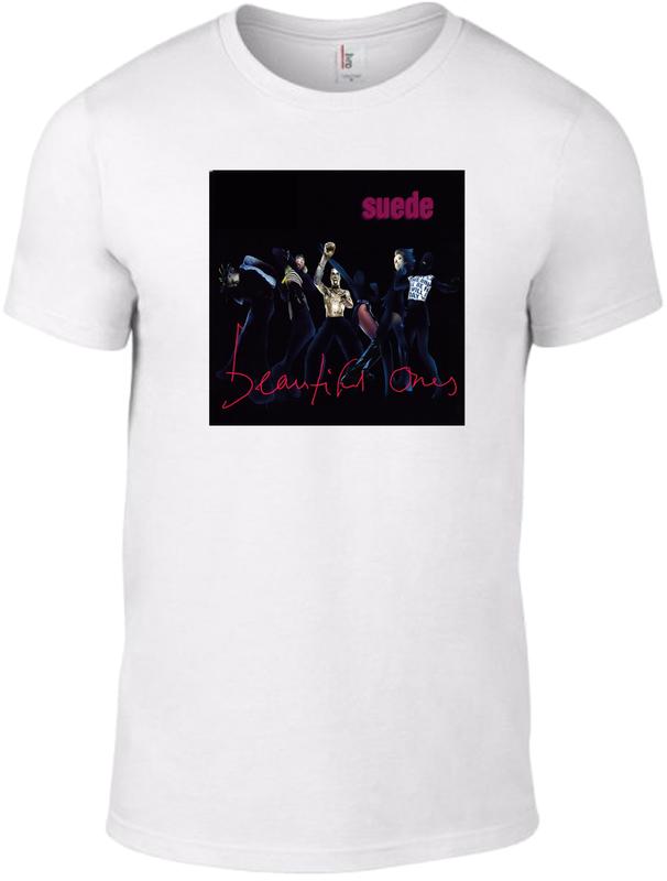 Suede Band Unisex T-Shirt BEAUTIFUL ONES - the smiths cure stone roses dog man vintage Graphic Tee