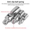 Ratchet Torque Socket Wrench Bar Accessories Removal Tools Car Repair Tools Chrome Vanadium Universal Joint Of Socket Wrench