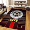 Bbs Gear Logo Custom Name Carpet Rug For Living Room Bedroom Home Sofa Decoration Kids Play Nonslip Floor Mat
