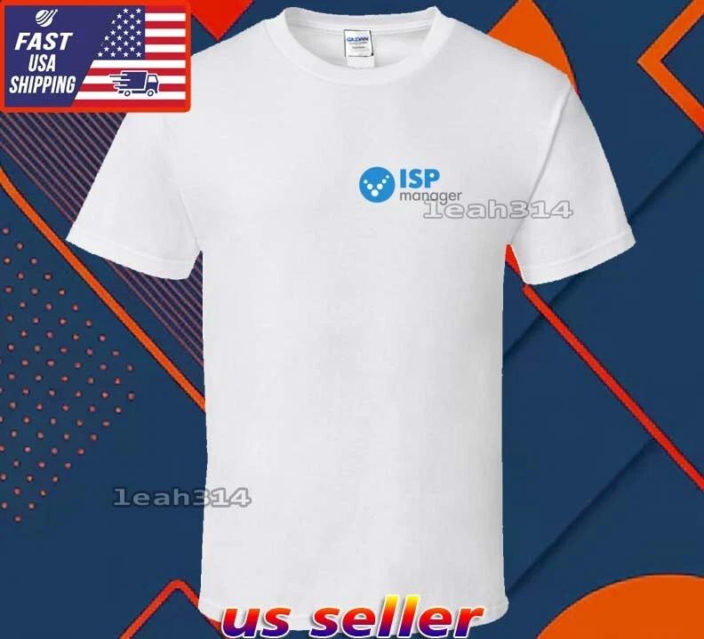 New Shirt ISP Manager Logo T-Shirt Funny American Usa Unisex Size S-5XL