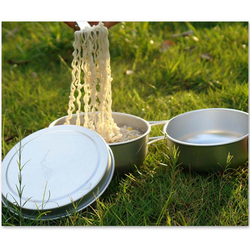 Camp Plates And Bowls Sets Backpacking Picnic Cooking Bowl Ultra lightweight