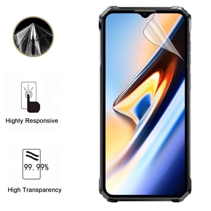 Защитная пленка для экрана для Oukitel WP35 [Упаковка 2 шт.] Защитная пленка из пластика Сверхтонкая и прочная Phonillico®