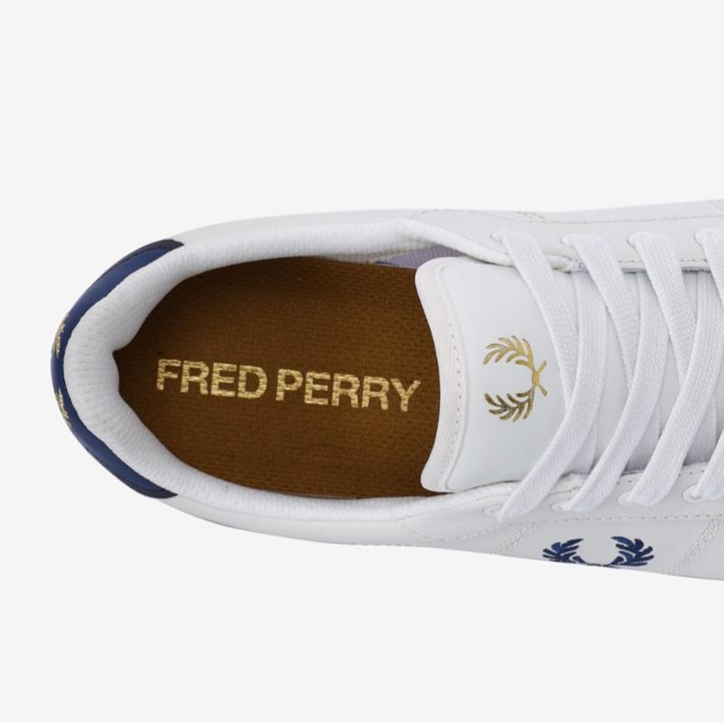 Fred Perry Широкий Мужской S чашкаПодошва Кожаная ОбувьS B722