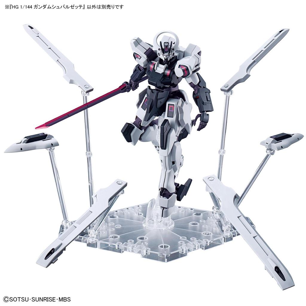 BANDAI SPIRITS HG Mobile Suit Gundam Witch of Mercury Gundam Schwarzette масштаб 1/144 цветная пластиковая модель