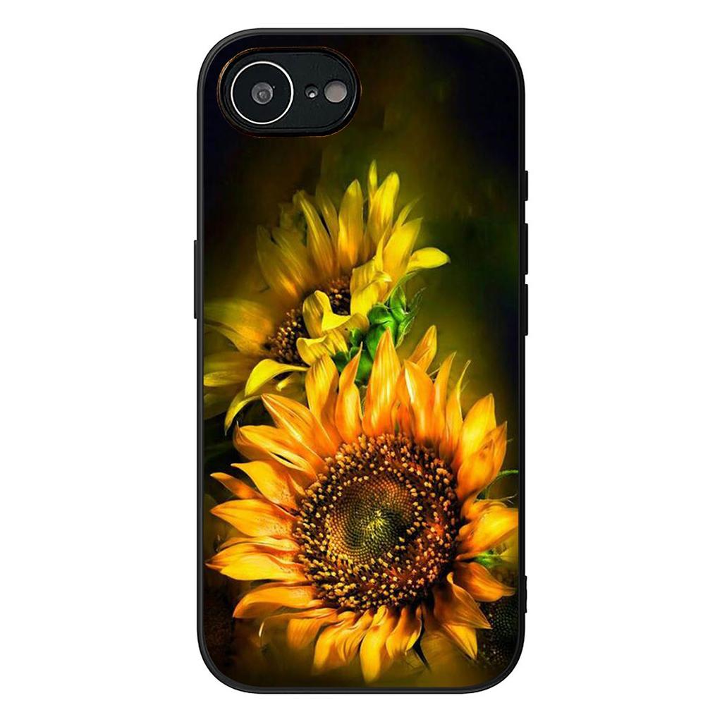 Яркий чехол для телефона с рисунком подсолнуха для Samsung Galaxy A06 A05 A14 A50 A51 A52 A12 A13 A23 A70 A07 A25 A26 A72 A56