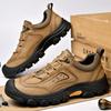 Outdoor Hiking Shoes Men Genuine Leather Camping Sneakers Man Casual Shoes Luxury Brand Casual Men's Footwear