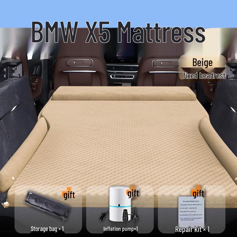 BMW X5 Inflatable Car Mattress for E70 Trunk & Rear Seat