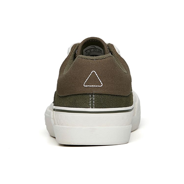 Anta Ao Li Skate Series Men Skateboarding Sneakers Black Ivory White 112218011-4