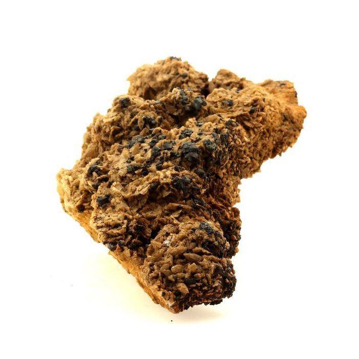 Pierres et Minéraux. Tetrahedrite sur dolomite. 1580.0 ct. Usclas-du-Bosc Quarry, Hérault, France..