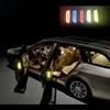 4Pcs Universal Car Door Reflective Tape Sticker, OPEN Sign Warning Mark High Visibility Decal Design, For All Vehicles Auto Door