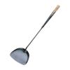 Endo Shoji Wakabayashi Kogyo Iron Chinese Spatula, Silver, Small, Spatula Length 85mm X Spatula Width 105mm X Handle Length 335mm