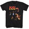 AC/DC Live Черная футболка для взрослых Унисекс футболка