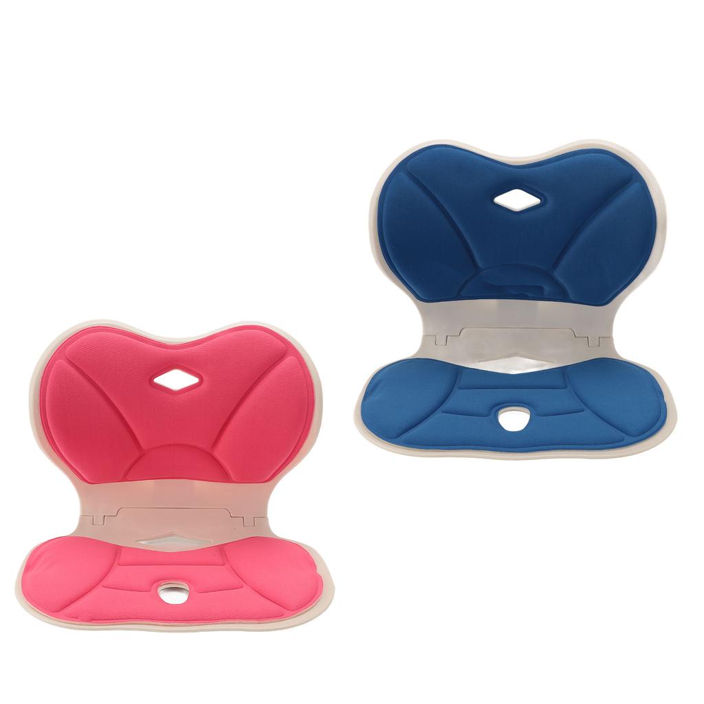 Складная подушка для сиденья с поддержкой спины, мягкая дышащая подушка для сиденья, эргономичное кресло с поддержкой поясницы 