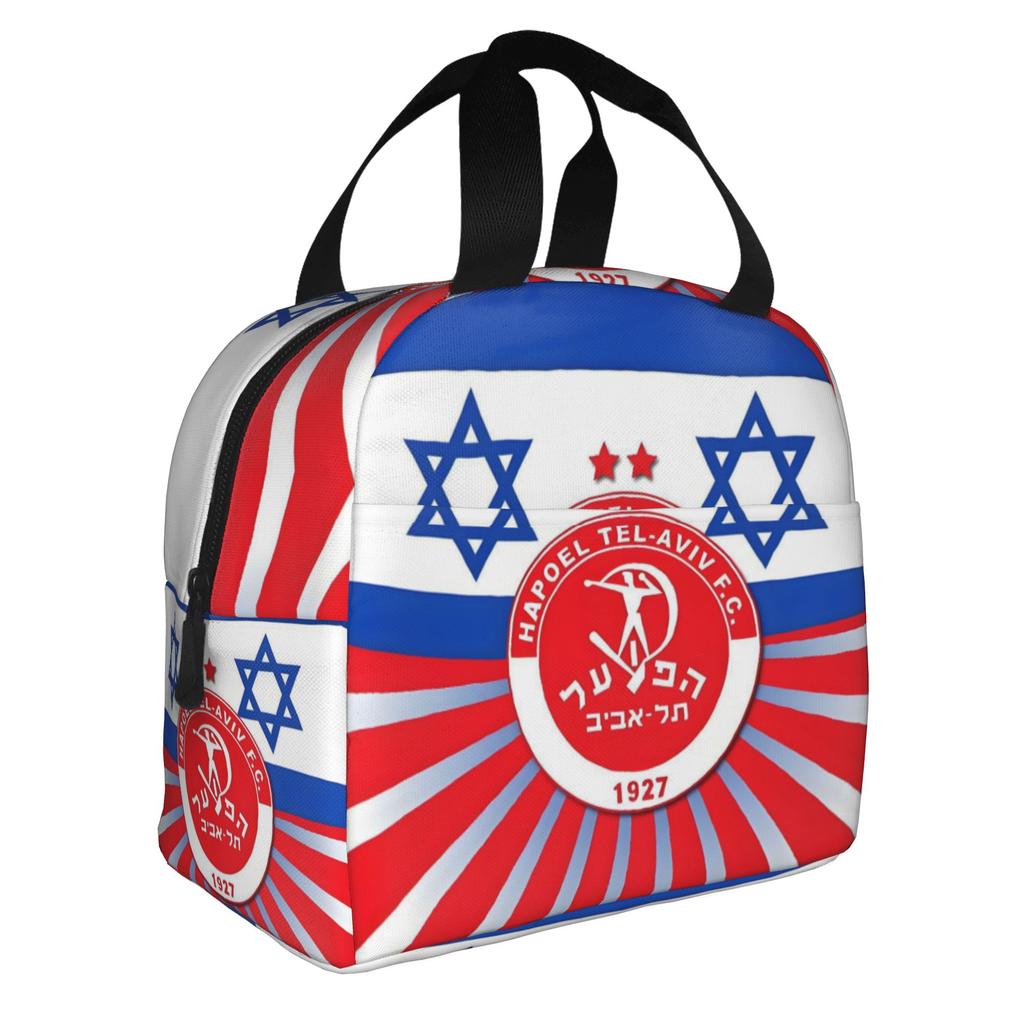 Footbally Beitar Jerusalem FC Soccer Insulated Lunch Bag for Work School Waterproof Cooler Thermal Lunch Box Women Men