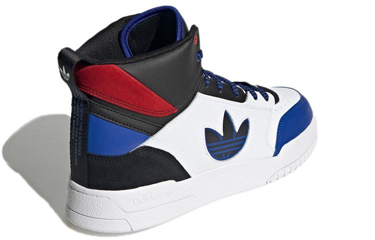 adidas Кроссовки Originals Drop Step Mid Top Белый/Черный/Синий GW6188