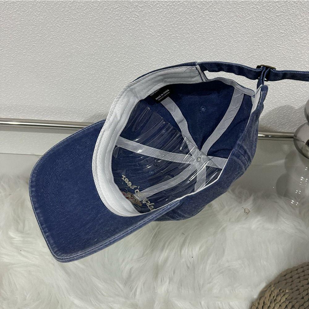 Регулируемые хип-хоп кепки Мультяшная вышитая кепка дальнобойщика Модная шляпа от солнца Спорт на открытом воздухе