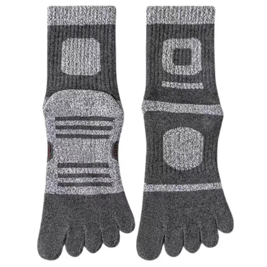 Women's Cold-Resistant Five-Finger Toe Socks: Warm, Breathable, Sweat-Absorbent, Wear-Resistant for Outdoor Hiking & Mountaineering