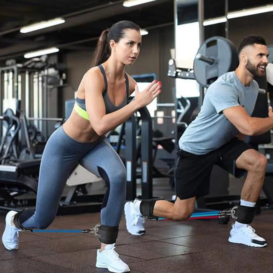 1 шт./1 комплект эластичная лента для лодыжки с регулируемой манжетой для тренировки ягодичных мышц бедра