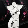Сексуальное нижнее белье шея ципао большой halter пустой улучшенный ципао юбка горячий костюм Республики Китай