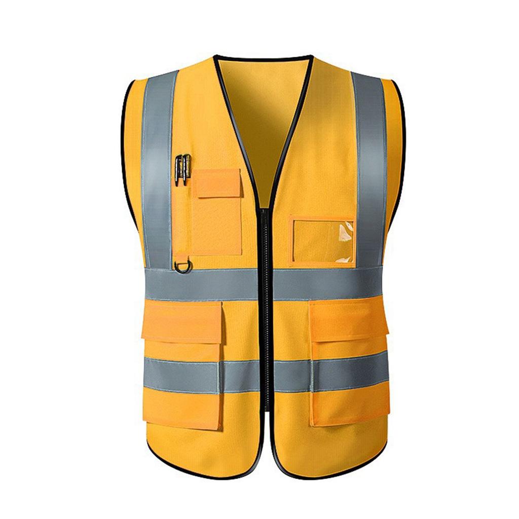 Одежда для дорожного движения Светоотражающая одежда Яркая флуоресцентная рабочая одежда