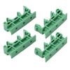 2 Sets C45 DIN Rail Circuit Board Mounting Bracket Insulated for PCB Electronic Switching Devices