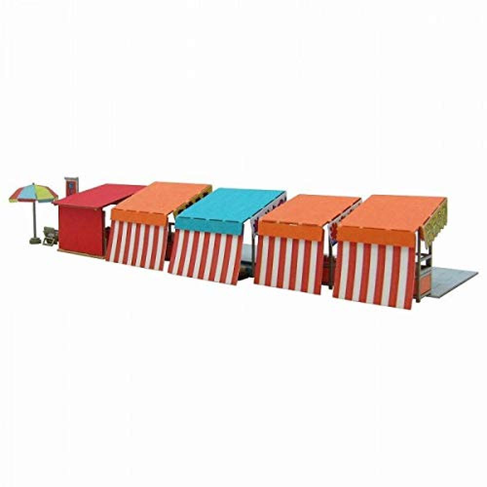 Sankei 1150 Ностальгическая серия диорам Stall Set B Paper Craft