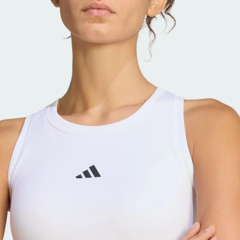 Adidas Yoga Tank Tops Women's White Racerback
