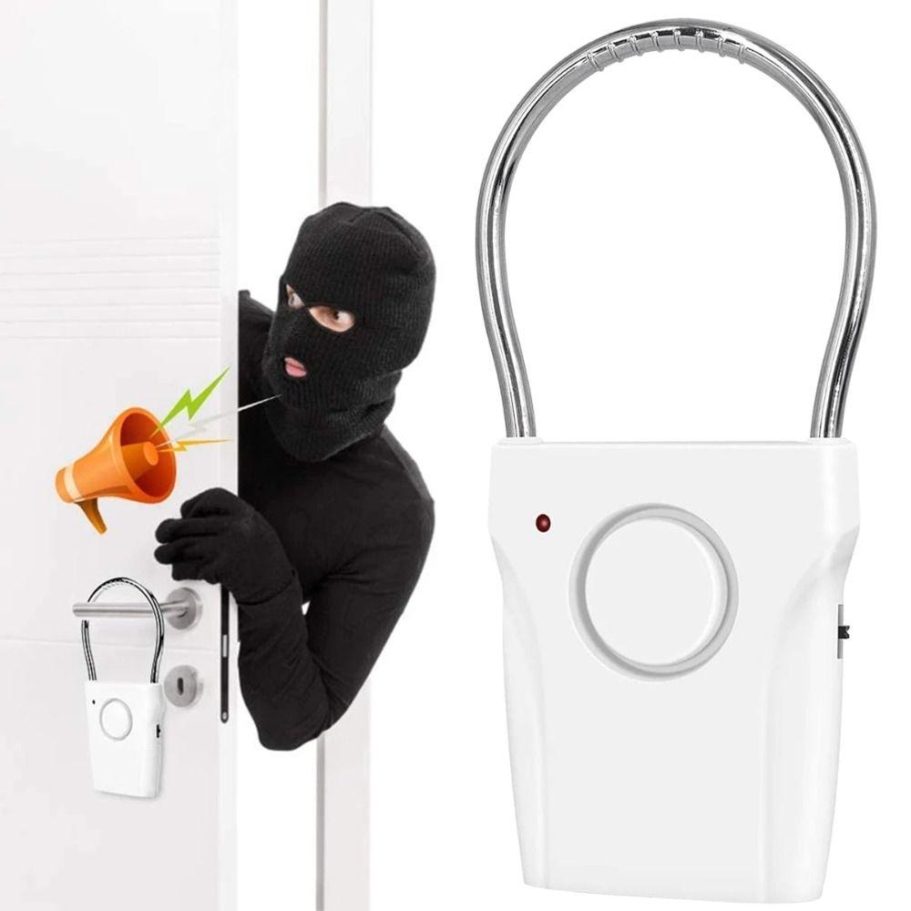 С регулируемыми настройками, дверная охранная сигнализация, 120 дБ, оконная сигнализация, дверная ручка, сигнализация для дома, путешествий
