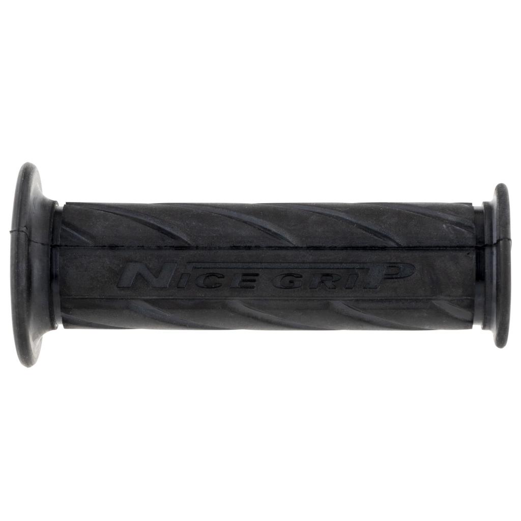 Kijima 201-6732 Мотоциклетная рукоятка, NICE Neo Mini, Непрокалываемый тип, Черный, 4,3 x 0,9 дюйма (110 x 22,2 мм), Мопед, Скутер