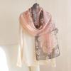Long Strips of Silk Scarf New Style Scarf  Mulberry Silk Scarf  Shawl  Birthday Gift for Elder Mothers