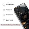 Художественный чехол из закаленного стекла с узором «Цветок лотоса» для Motorola Moto G85 G84 G75 G55 G24 Edge 50 Fusion 40 Neo 30 Pro