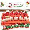 Cake Party Props Christmas Decoration Home Decor Christmas Ornament Window Ornaments Wooden Train