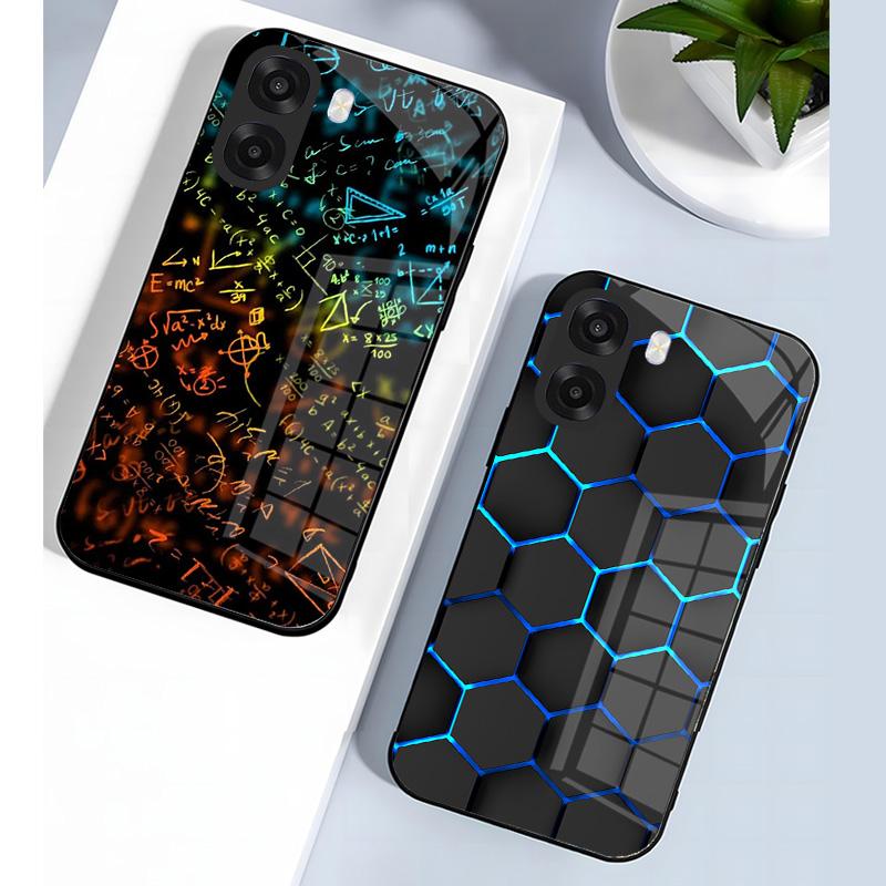 Стеклянный Чехол Для OPPO A6x A6 X 4G 5G Роскошная Закаленная Стеклянная Крышка Телефона CPH2783 CPH2819 Полная Защита Камеры Ударопрочный Funda
