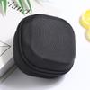 Сумка для хранения наушников EVA Square с застежкой-молнией, держателем для кабеля Bluetooth, увеличенной толщины