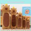 Long Topped Orange Strip Capybara Plush Toy Cute Doll Girl Kid Gift Birthday
