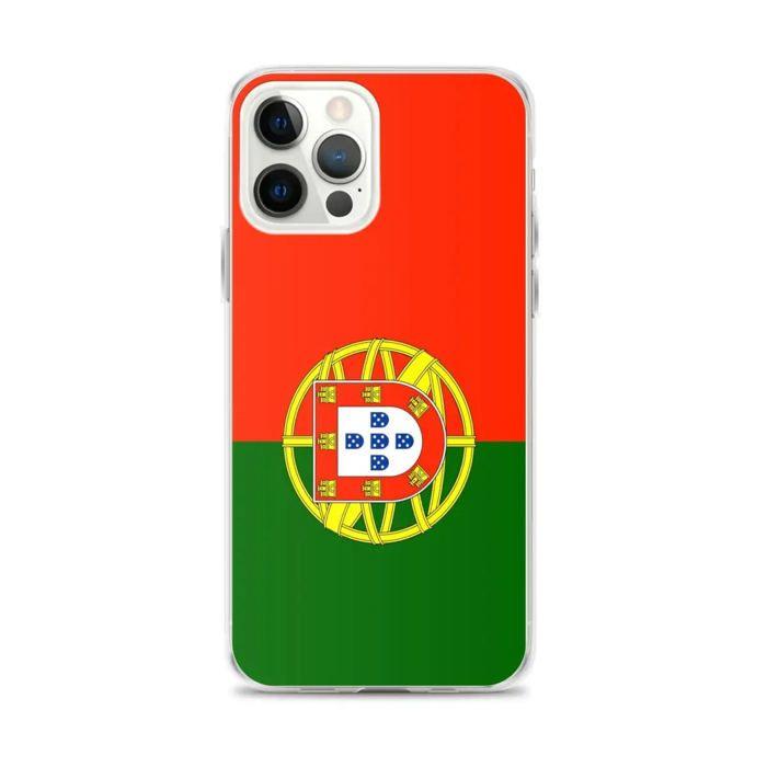 Coque iPhone - Portugal - Drapeau - Souple - Multicolore - Compatible iPhone 12 Pro Max