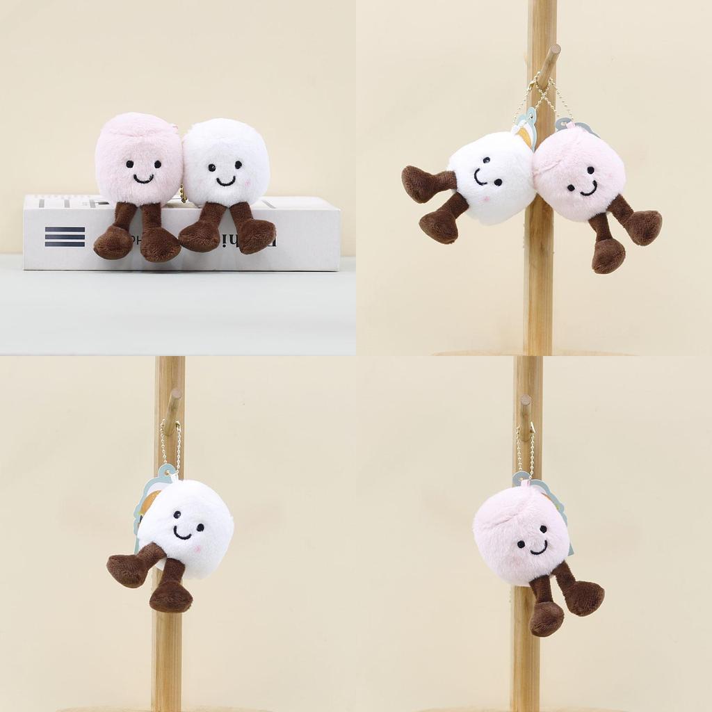 Мягкая плюшевая игрушка «Сладкая вата» с наполнителем из полипропиленового хлопка для детского подарка и аксессуара для сумки