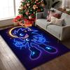 1pc SONIC Rug, Comfortable Printed Home Area Carpet, Cozy Office Chair Rug