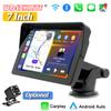 Wireless 7inch Car Radio Automotive Multimedia Video Player Carplay Android Auto Touch Screen AUX Smart 4.3inch Reverse Screen