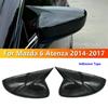 Для Mazda 6 Atenza 2014 2015 2016 2017 Автомобильная крышка бокового зеркала заднего вида Колпачок крыла Внешняя оболочка корпуса двери Отделка ABS Углерод/Черный
