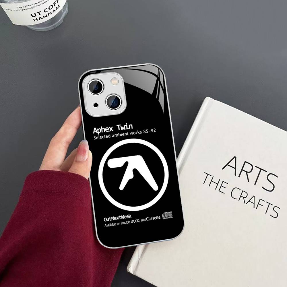 Музыкальная группа A-Aphex T-Twin Закаленное стекло Для Iphone 14 13 12 11 Pro Mini XS MAX 14Plus X XS XR Чехлы