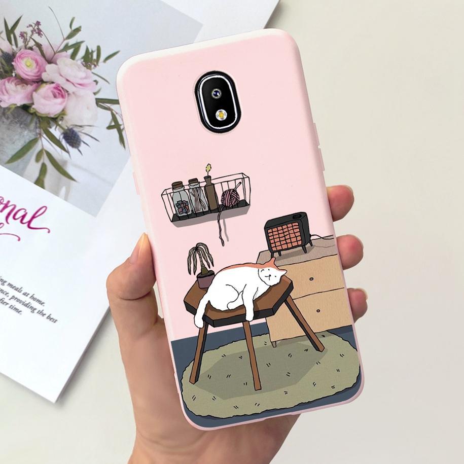 Для Samsung Galaxy J7 J5 J3 2017 Чехол SM-J330F J530F J730F ТПУ Чехол Модный Узор Мягкий Funda на Samsung J7 Pro 2017 Защитник