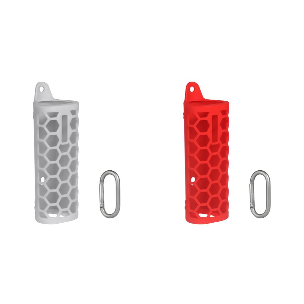Silicone Case Foldable Soft Protective Skin Sleeve Cover Silicone Cover Case with Carabiner for Sonos Roam 2 Wireless BT Speaker