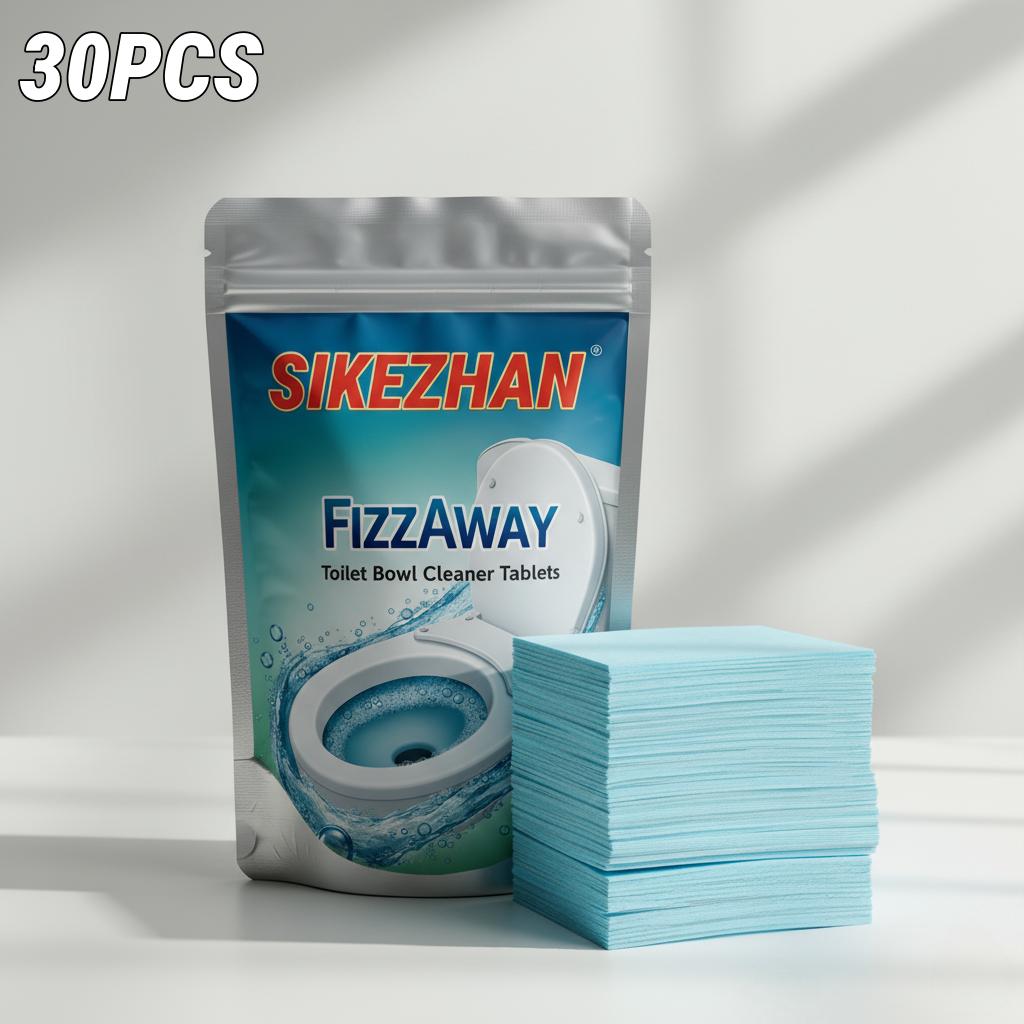 30/60/120 шт. Таблетки для очистки унитаза FizzAway - Безопасный для септиков шипучий дезодоратор, быстрорастворимые чистящие таблетки от SIKEZHAN