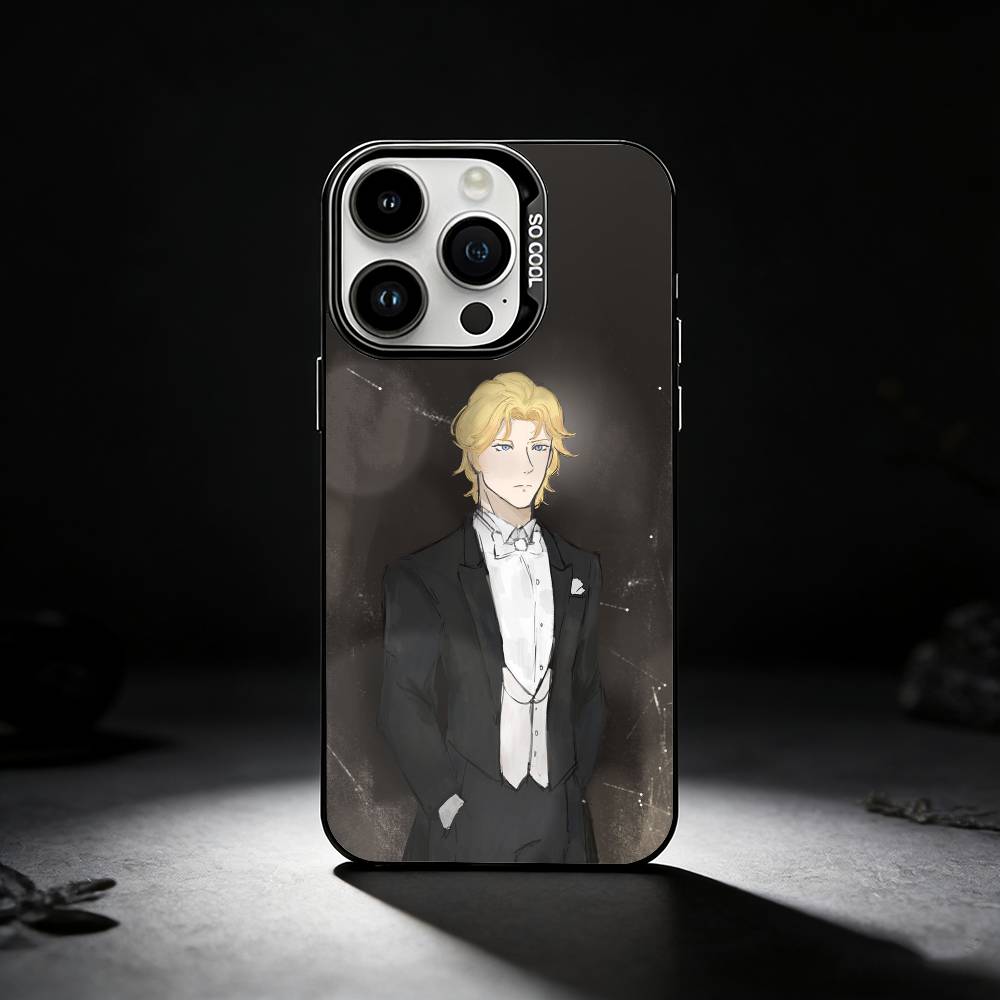 Love T-Through a Prism Phone Case For iPhone 17,16,15,14,13,12,11 Plus,Pro Max,XS,Colored silver phone case