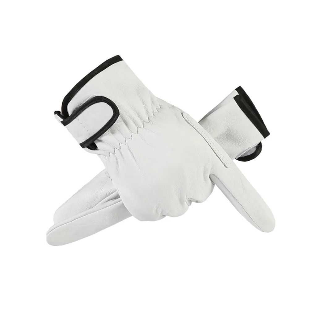 Safety Wear-resistant Gloves Leather Security Gloves Tough Work Gloves Sports