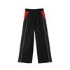 Puma Брюки Woven Beyond The Speed Pant в стиле ретро, спортивные, сращивающиеся, свободные, широкие, со средней посадкой, универсальные, повседневные, женские, черные 631086-01
